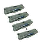 4 יחידות טונר שחור תואם HP 106A W1106A