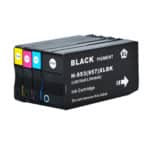 דיו HP 953XL - סט מלא 4 ראשי דיו תואמים