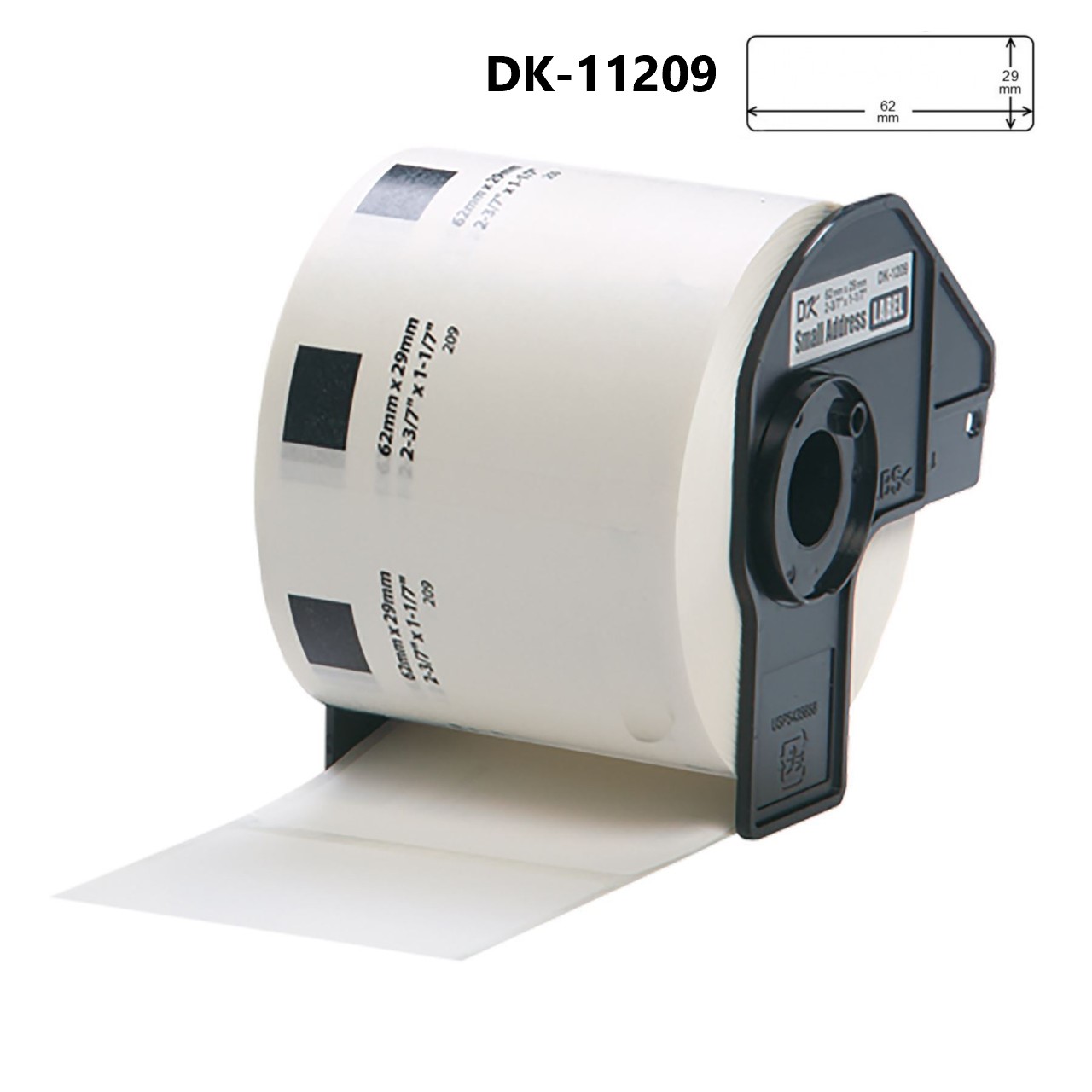 מדבקות נייר תואם Brother DK-11209