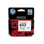 ראש דיו צבעוני מקורי HP 653