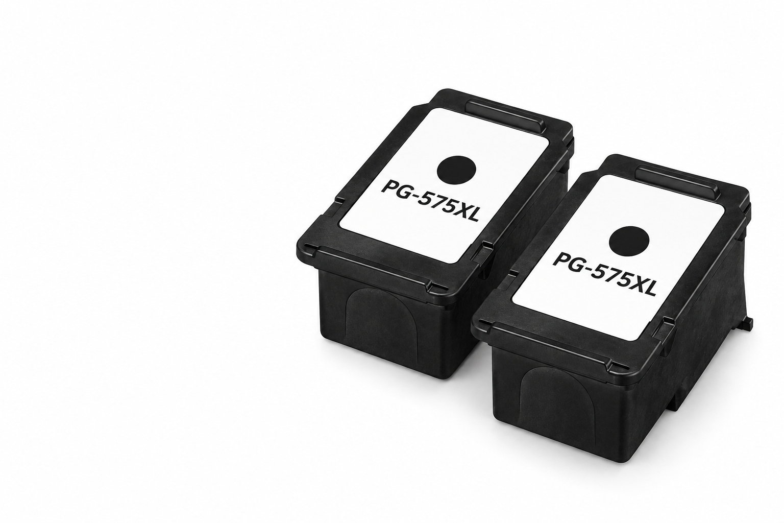 זוג ראשי דיו שחורים תואמים Canon PG-575XL